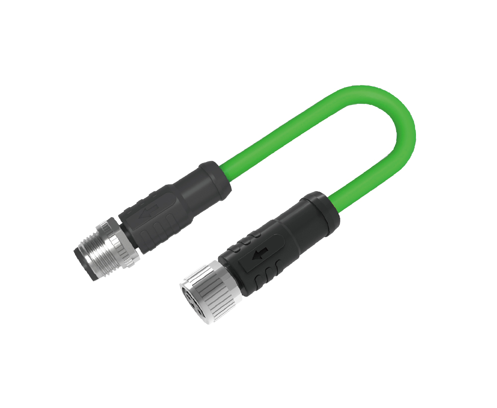 訂貨號(hào)：M12D-MS-4P-M12D-FS-□□-PVC